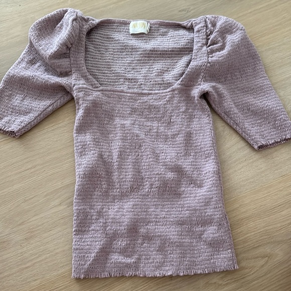 NATION LTD smocked top - Picture 3 of 5